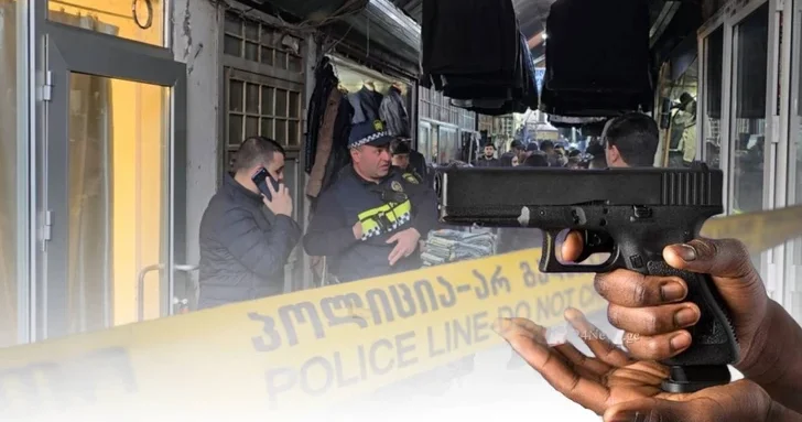 Перестрелка на рынке в Марнеули: ранены отец и сын