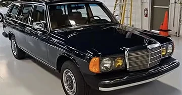 Əfsanəvi Mercedes W123 yeni vəziyyətdə aşkar edilib...