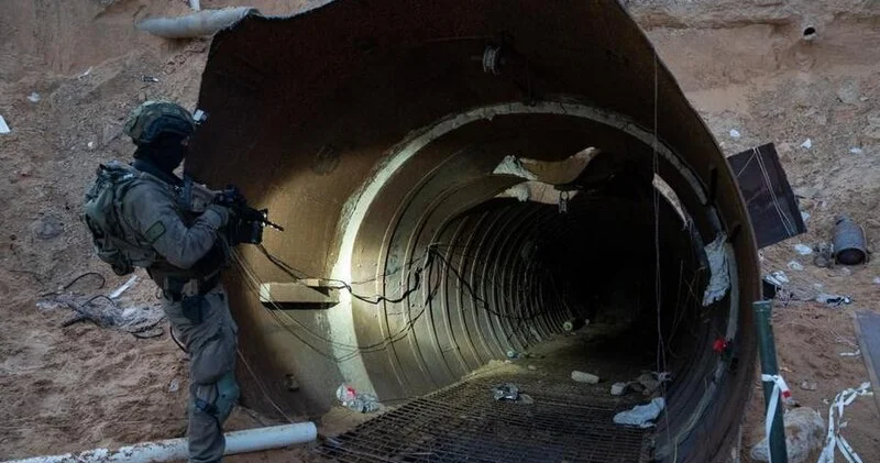 Qəzzanın şimalında 2 km lik HƏMAS tuneli məhv edilib