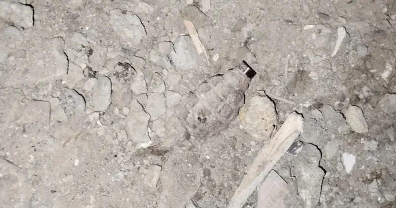 Гранату нашли в Баку фото; видео