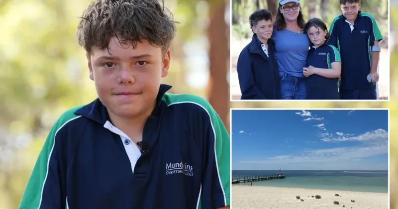 13 yaşlı oğlan 4 saat üzərək ailəsini xilas etdi