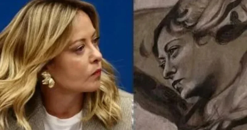 İtaliyanın Baş nazirinin mələyə bənzədilməsi dindarları qəzəbləndirdi