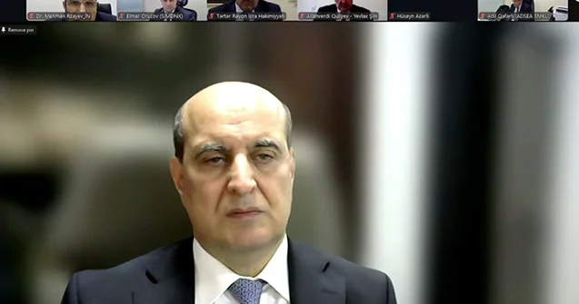 Qarabağ suvarma kanalının yenidən qurulması üzrə İşçi qrupunun növbəti onlayn iclası keçirildi Fotolar