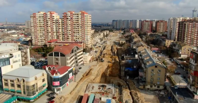 Когда будет готова дорога от улицы Гасана Алиева до станции метро Кероглу ? ВИДЕО