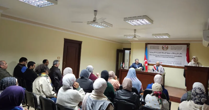 Misir Azərbaycan Dostluq Cəmiyyətində xalçaçılıq kursunu uğurla bitirənlərə sertifikatlar verilib