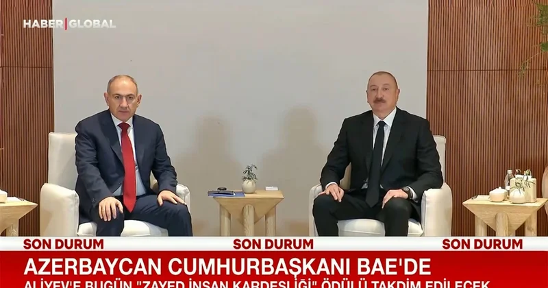 Haber Global dan Əbu Dabidə Əliyev Paşinyan görüşünə dair reportaj