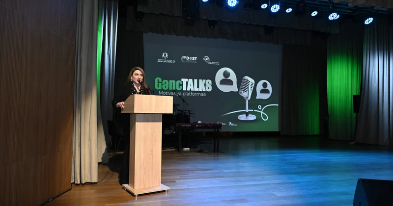 “GəncTALKS 2026: İlham verən hekayələr və sərhədsiz imkanlar” adlı tədbir keçirilib