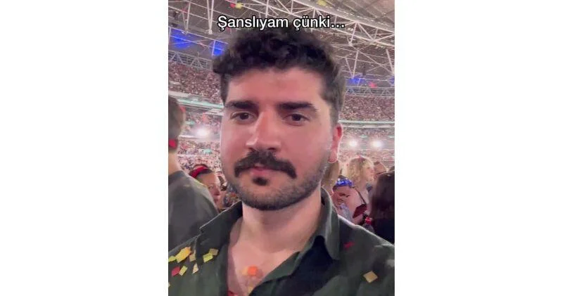 Блогер Машди Алиев на концерте группы Coldpay ВИДЕО