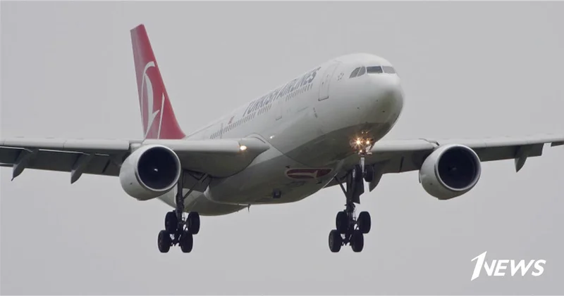 Самолет Turkish Airlines экстренно сел в Индии из за возгорания двигателя