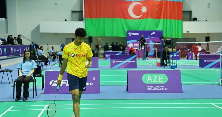 В Баку завершился второй день международного турнира по бадминтону