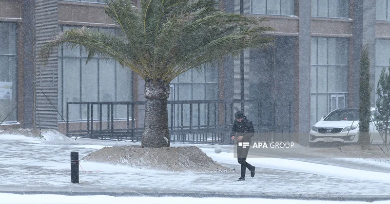 Azərbaycanda yağıntılı və küləkli hava davam edir FAKTİKİ HAVA