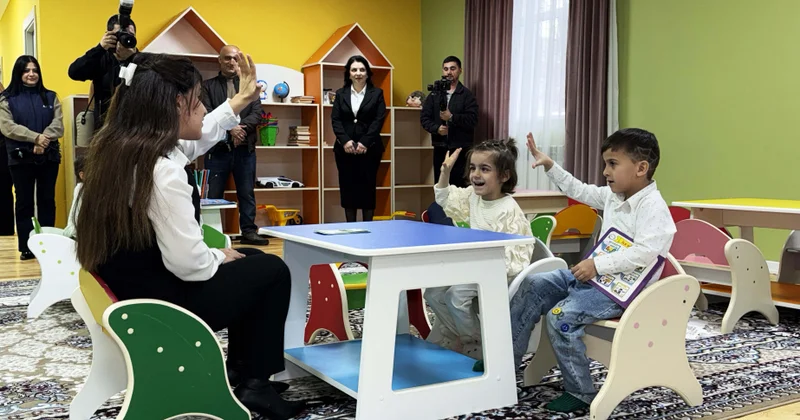 Lənkəran şəhər Osman Mirzəyev adına 5 saylı Uşaq evi sosial xidmət müəssisəsinə mediatur təşkil edilib FOTO
