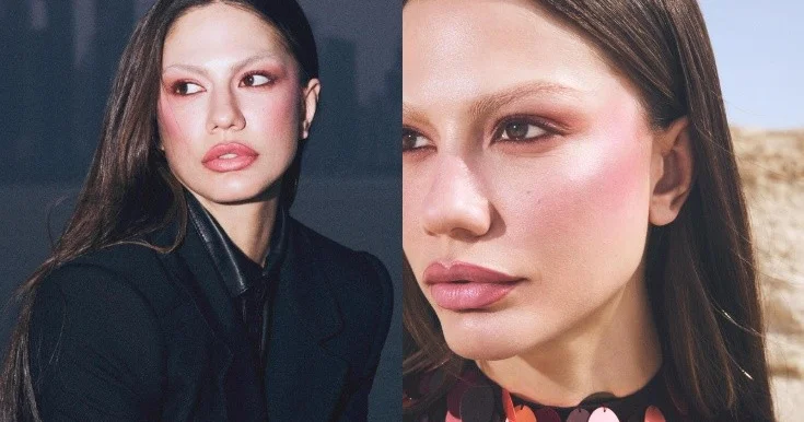 Demet Özdemirin qaşları müzakirə yaratdı Fotolar