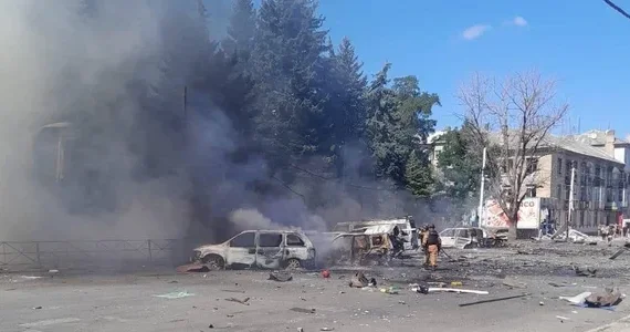 Российские войска атаковали кассетными снарядами рынок в Донецкой области: много погибших и раненых