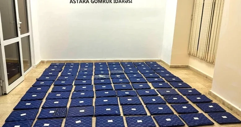 Qarpız yükündə gizlədilən külli miqdarda narkotik aşkar edilib