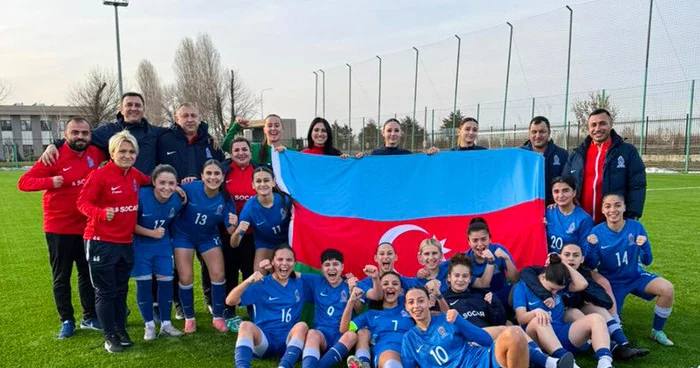 Azərbaycanın qızlardan ibarət U 19 millisi Özbəkistanı məğlub edib