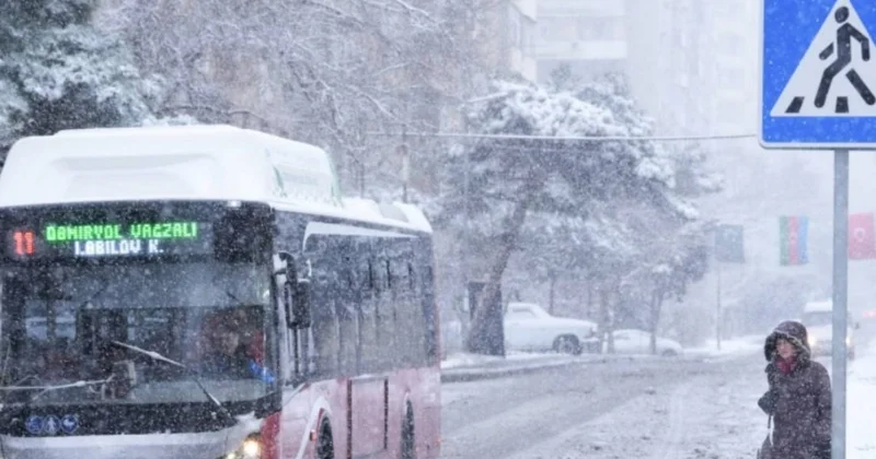 Hava kəskin dəyişir Səhər leysan, sonra da qar...