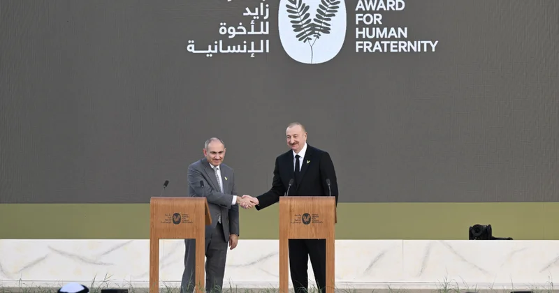 Алиев и Пашинян получили поздравления в связи с присуждением Премии Заида за человеческое братство Minval Politika