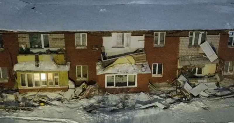 В Башкортостане обрушилась крыша двухэтажного дома