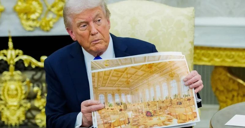 Tramp yarım milyardlıq layihəsinin fotolarını təqdim etdi