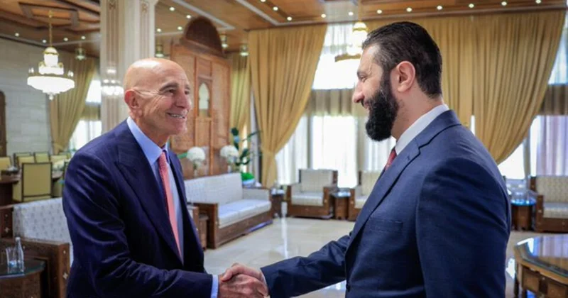 Şara ABŞ ın Suriya üzrə xüsusi elçisi Barrakı qəbul edib