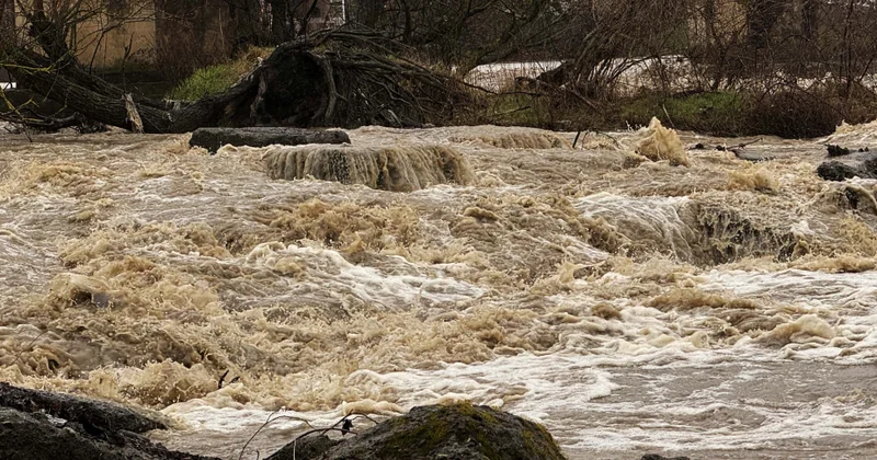 Lənkərançayda suyun səviyyəsi artıb qabaqlayıcı tədbirlər görülür FOTO