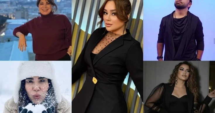 Qarlı gündə instaqramdakı isti paylaşımlar