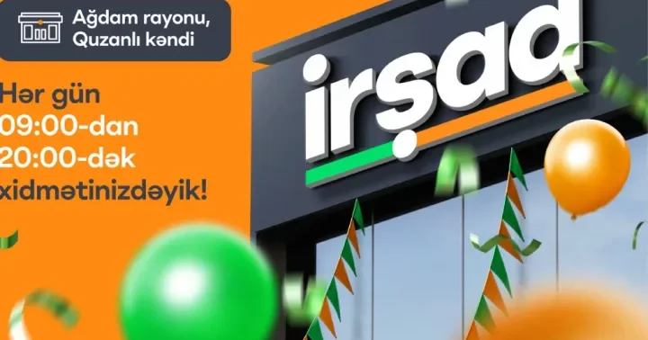Ağdamda da İrşad mağazası istifadəyə verilib