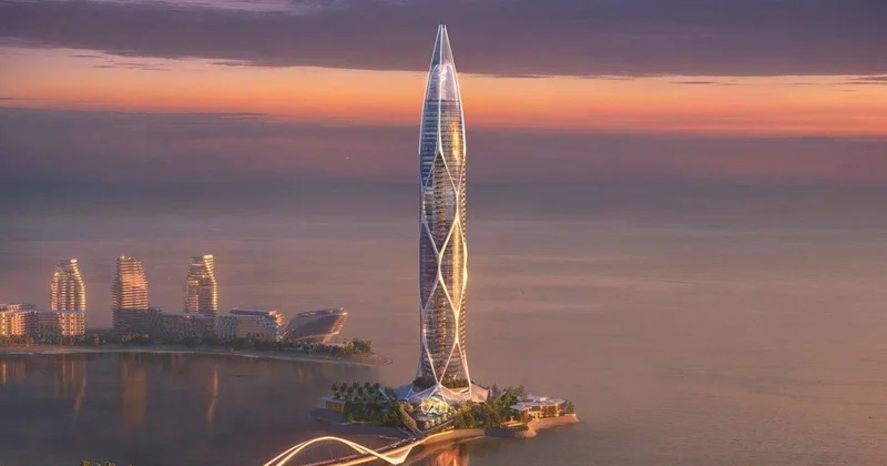 Azərbaycanın ən hündür binası olacaq FOTO