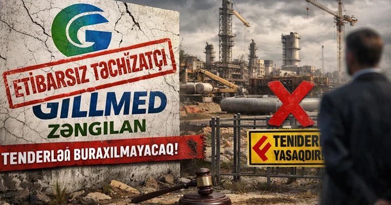 Bir ildə 58 tender udan Gillmed Zəngilan etibarsız təchizatçı çıxdı Səbəb nədir?