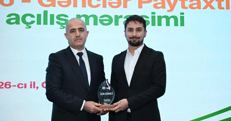 Toğrul Qasımov Gənclər və İdman Nazirliyinin “İlin Gənci” mükafatına layiq görülüb