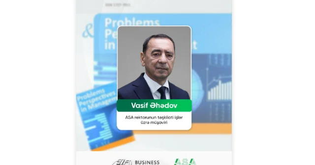 ASA nümayəndəsinin məqaləsi beynəlxalq jurnalda FOTO