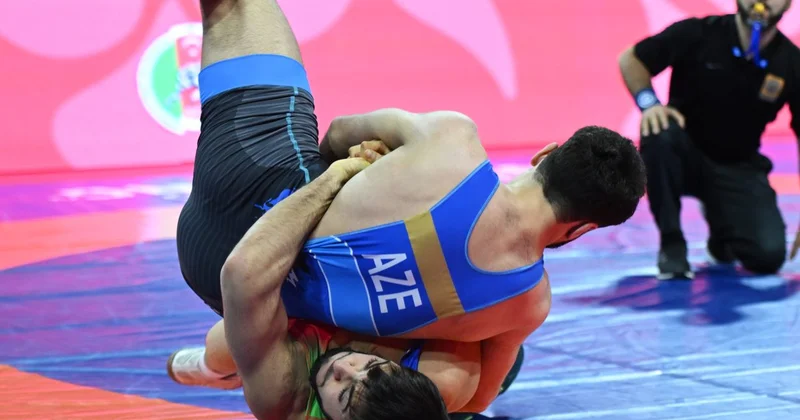 Güləş üzrə U20 Azərbaycan çempionatı davam edir