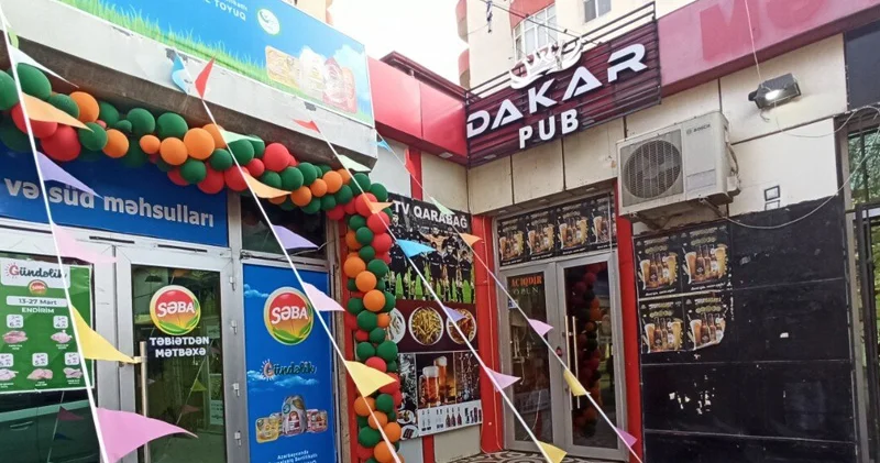 Dakar Pub da 5000 manatlıq oğurluq