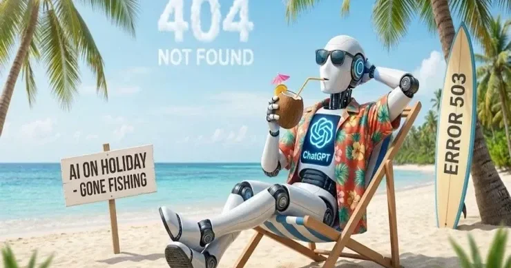 Süni intellekt bir gün istirahət etdi : ChatGPT da qlobal nasazlıq baş verdi