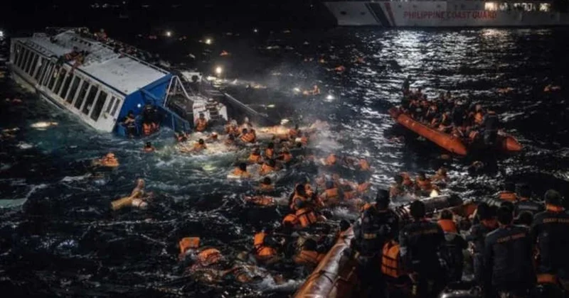 Число погибших из за крушения парома на Филиппинах возросло до 45 человек
