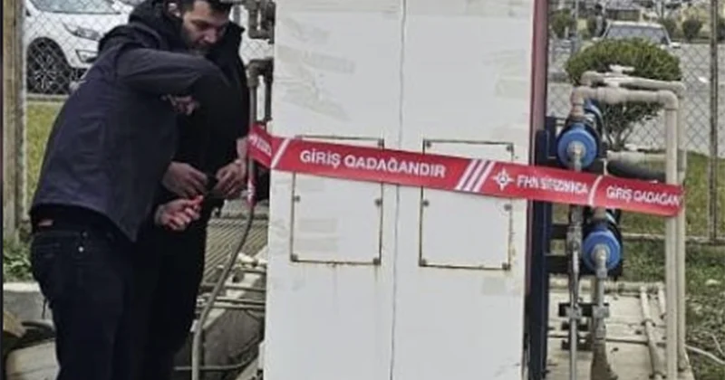 Yasamaldakı yanacaqdoldurma məntəqəsində pozuntu aşkar edildi Fotolar