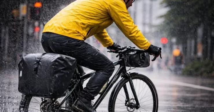 Yağışlı havada yolpuluna görə velosiped oğurladı, həbs olundu