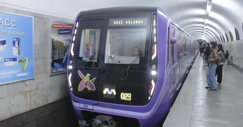 Yanvarda Bakı metrosundan 17 milyon 600 minə yaxın sərnişin istifadə edib