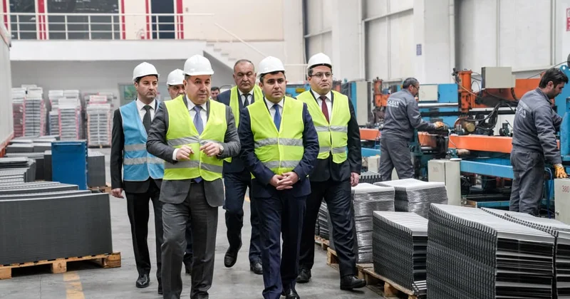 Səlahiyyətli nümayəndə “Cahan Sənaye Kompleksi” MMC nin fəaliyyəti ilə tanış olub