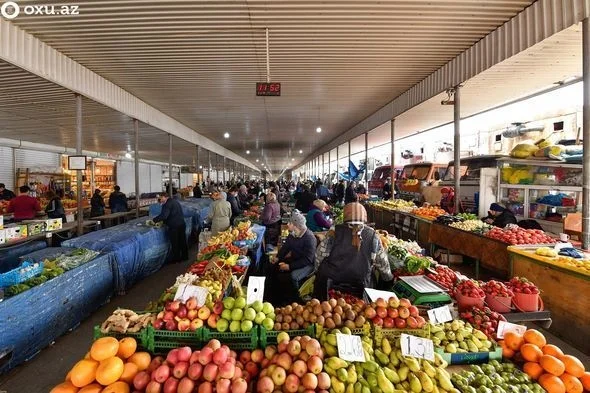 Bazarlarda vəziyyət: Məhsul bol, alıcı az, qiymətlər baha... REPORTAJ