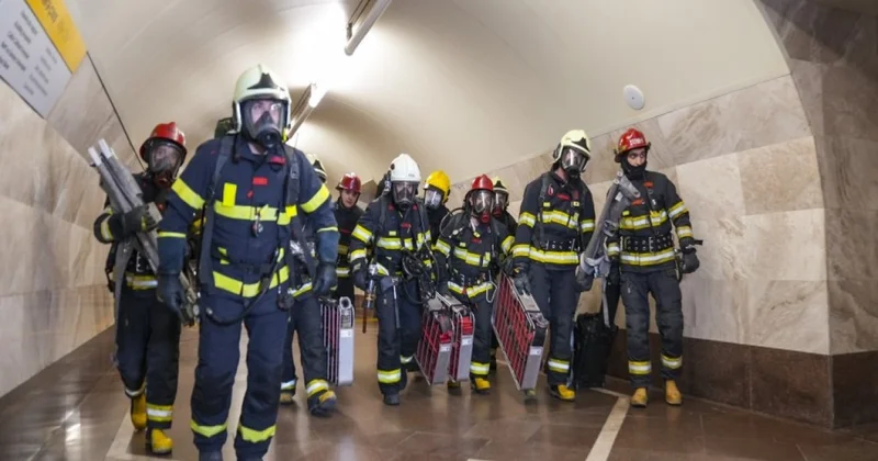 FHN “Cəfər Cabbarlı” və “Xətai” stansiyalarında taktiki xüsusi təlim keçirib VİDEO