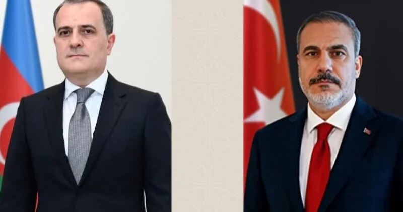 Hakan Fidan və Ceyhun Bayramov arasında İran müzakirəsi