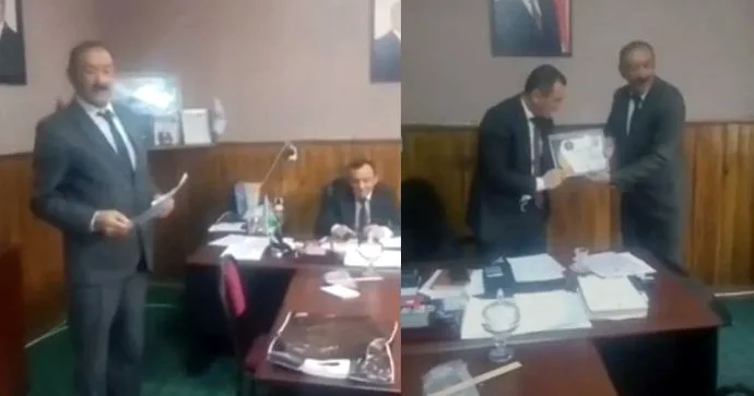 Gədəbəydə “fəxri diplom” alan məmurdan açıqlama KONKRET