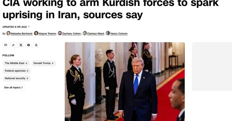 CNN: ЦРУ работает над вооружением курдских сил