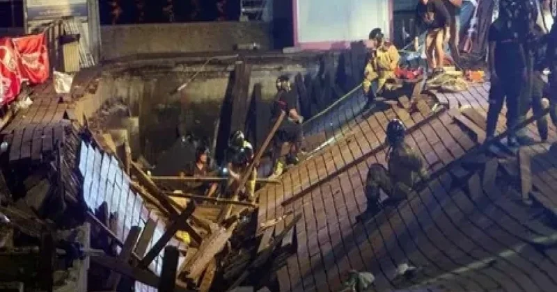 İspaniyada piyada körpüsünün uçması nəticəsində 4 nəfər ölüb
