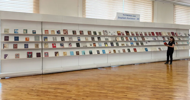 Milli Kitabxanada “Teatrşünas alim İnqilab Kərimov 95” adlı kitab sərgisi açılıb