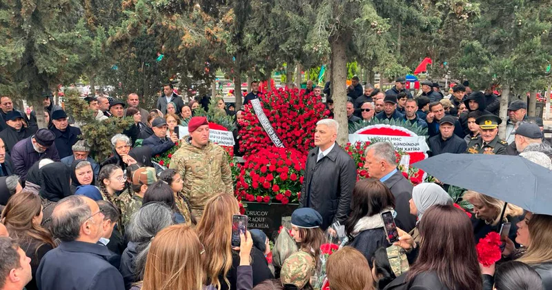 Raquf Orucovun anım mərasimi keçirildi FOTO
