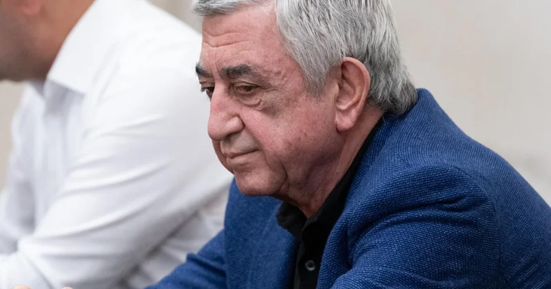 Серж Саргсян снимается с гонки