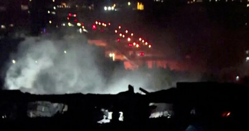 Огонь по американской базе в Ираке видео